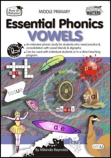 Product picture Essential Phonics: Vowels  (NZ Version)